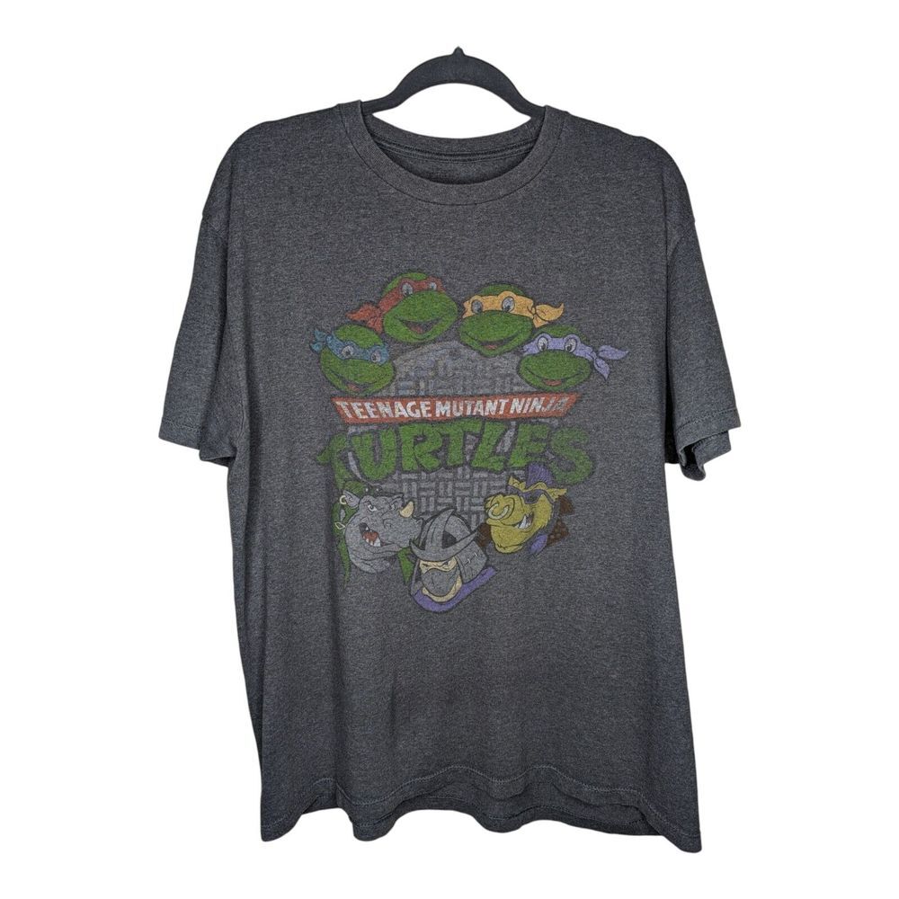 Teenage Mutant Ninja Turtles Mens T Shirt Sz Large Short Sleeve TMNT Nickelodeon